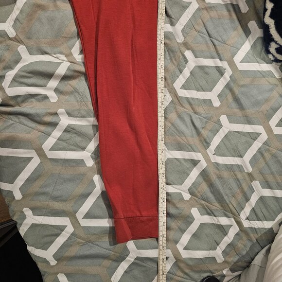 Polo Ralph Lauren Mens Red 1/4 Zip Pullover Pima Cotton Logo Sweater Size Large - Picture 6 of 8